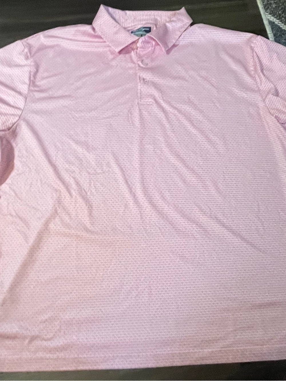 Ben Hogan Performance Golf Polo Pink And White Men’s Size 2XL